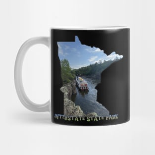 Minnesota State Outline (Interstate State Park) Mug